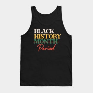 Black History Month Period Tank Top